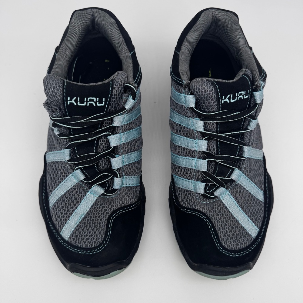 Kuru Women Chicane Sneaker Size 8.5 Trail Hiking Shoe Teal Black Outdoor Support - Picture 3 of 12